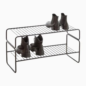 Rangement pour Chaussures en Métal Noir par Cuero Design
