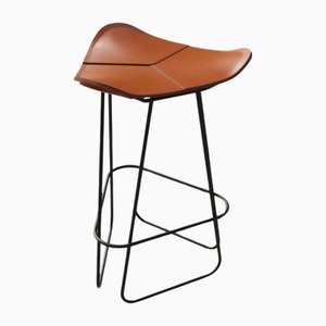 Pampa Leather Counter Stool by Cuero Design