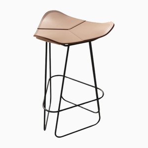Pampa Leder Barhocker von Cuero Design