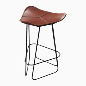 Pampa Leather Counter Stool by Cuero Design