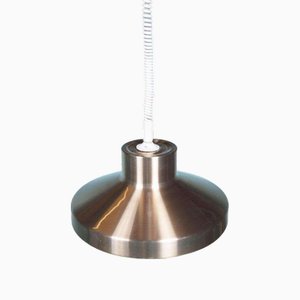 Vintage Aluminum Hanging Lamp, 1970s