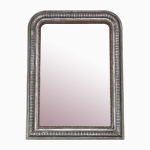 Large 19th Century Silver Gilt Overmantle Wall Mirror, 1890s