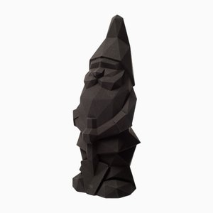 Nain de Jardin Nino Noir par Pellegrino Cucciniello pour Plato Design