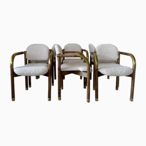 Brutalist Sass Armchairs from Idea, 1988, Set of 6