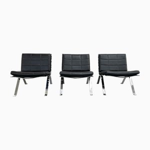Mid-Century Eurochairs by Hans Eichenberger for Girsberger, Switzerland, 1960s, Set of 3