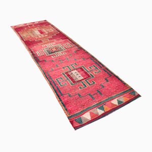 Vintage Handmade Soft Runner Rug