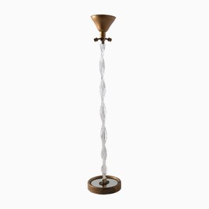 Murano Glas Stehlampe von Barovier & Toso, 1950