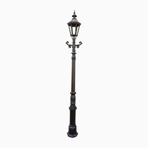 Farola de hierro fundido Doetinchem con farol hexagonal de hierro fundido