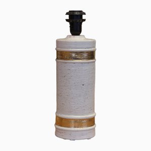 Base per lampada in ceramica di Bitossi/Bergbom, anni '60