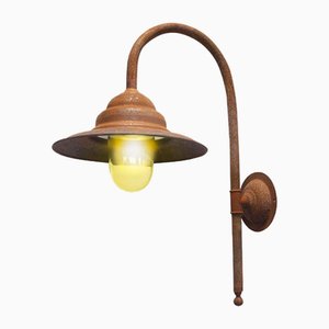 Lampe de Grange Milieu Rouille