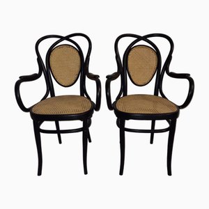 Set of Armchairs from J and J Kohn, Josef Hoffmann mod.33, 1900s