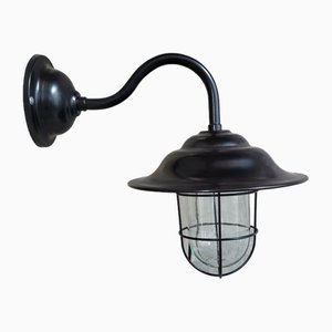 Lampada da esterno da fienile classica nera, Francia