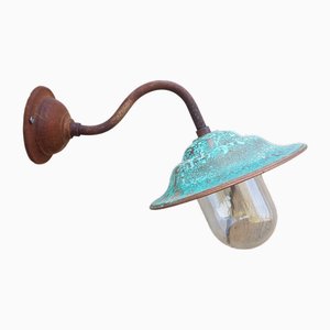 Lampada da fienile in rame da esterno, Francia