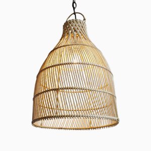 Raw Rattan Braided Lantern, 2010s