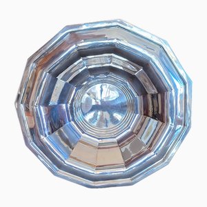 Bol à Pâtisserie Vintage en Métal Plaqué Argent par Wiskemann, 1960s