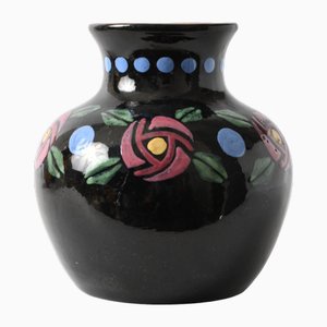 Vase Art Déco en Poterie, Belgique, 1920s