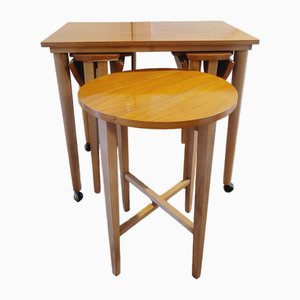 Mid-Century Danish Nesting Tables by Poul Hundevad, 1960s, Set of 4