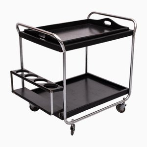 Bauhaus Style Serving Cart, Germany, 1960s