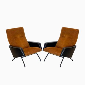 Sessel im Stil von Gio Ponti, 1960er, 2er Set