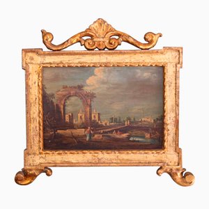 After Francesco Guardi, Venice, Oil Painting, 20th Century, Framed