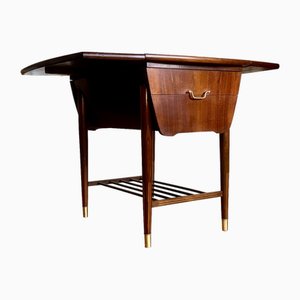 Deutscher Dänischer Vintage Couchtisch, 1960er