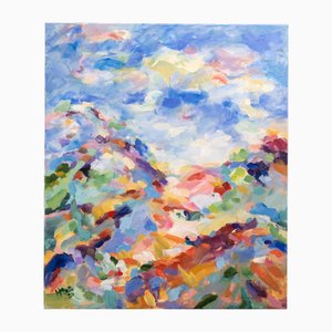 Hans-Henrik Husemann, East Hills, Acrylic on Canvas