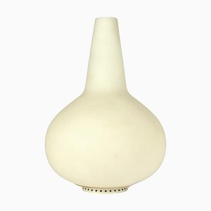 Lampe de Bureau en Verre Opalin de Fontana Arte, 1950s
