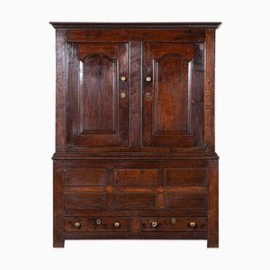 Antiker englischer Schrank aus Eiche, 1770