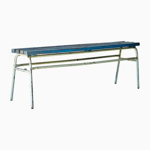 Industrial Blue Bench, 1960s