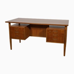Scrivania Mid-Century in teak di Arne Vodder per Sibast, anni '60