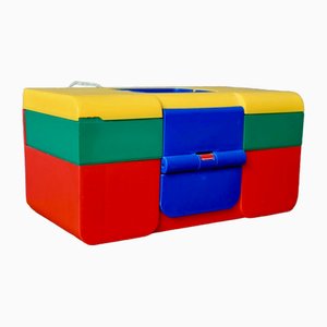 Vintage Plastic Storage Box, 1980