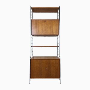 Vintage Teak Wall Shelf, 1960s