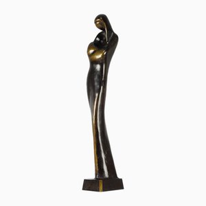 Statuetta Maternité in bronzo di René Daemen, 1935
