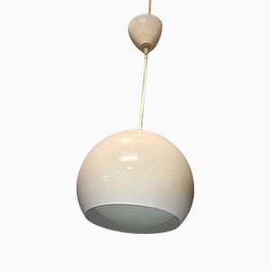 Lampe à Suspension Vintage en Métal Émaillé, 1960s