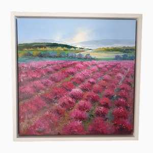Miguel Torres, Landschaft, Öl auf Leinwand, 1980
