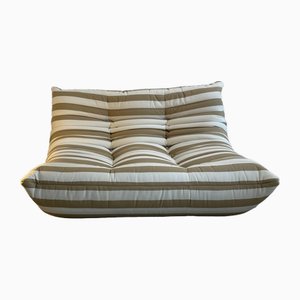 Sofá de dos plazas Togo de Michel Ducaroy para Ligne Roset, años 70