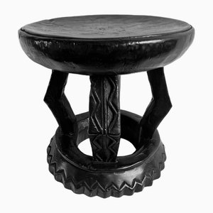 Black Oka Yoruba Stool , 1990s