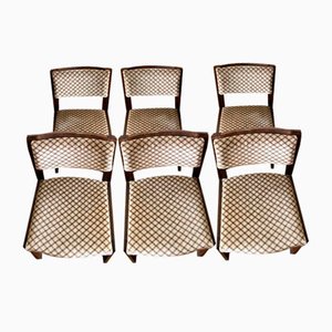 Vintage Dining Chairs, Set of 6