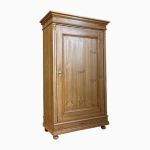 Armoire de Ferme Biedermeier en Bois Naturel