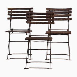Outdoor Stühle, 1920er, 3er Set