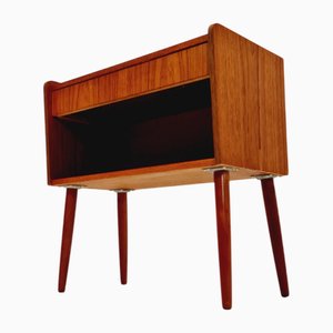 Table de Chevet Mid-Century en Teck, Danemark, 1960s