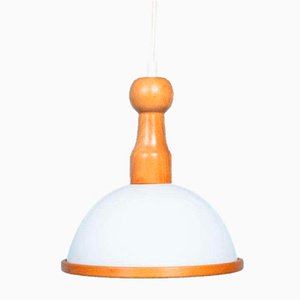 Bohemian Mushroom Hanging Lamp, 1970s