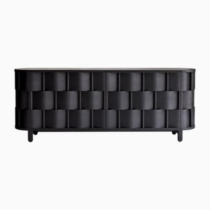 Weave Double Sided Credenza in Birch Wood by Dahlén Lukas
