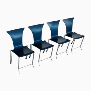 Vintage Dining Room Chairs from KFF, 1990s, Set of 4