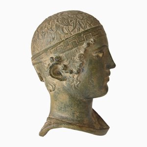 Small Plaster Bust of Delphi, 1950s