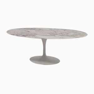 Table Tulip Ovale par Eero Saarinen pour Edition Knoll, 1950s
