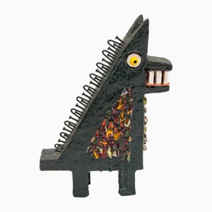 Federico Melis, Wolf, 1963, Keramik