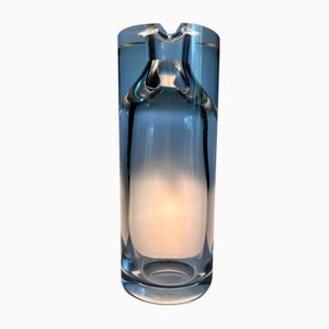 Postmodern Single Flower Glass Vase with Inserted Bottle Shape and Pour Spout, Germany, 1970s