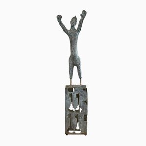 Sahbi Chtioui, Bronzeskulptur, 1990er, Bronze