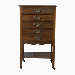 Arts and Crafts Music Filing Cabinet, 1890s